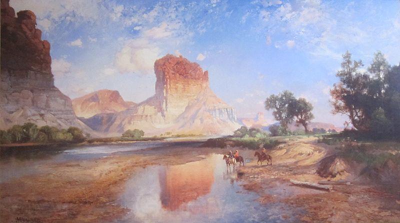Thomas Moran Grand Canyon France oil painting art